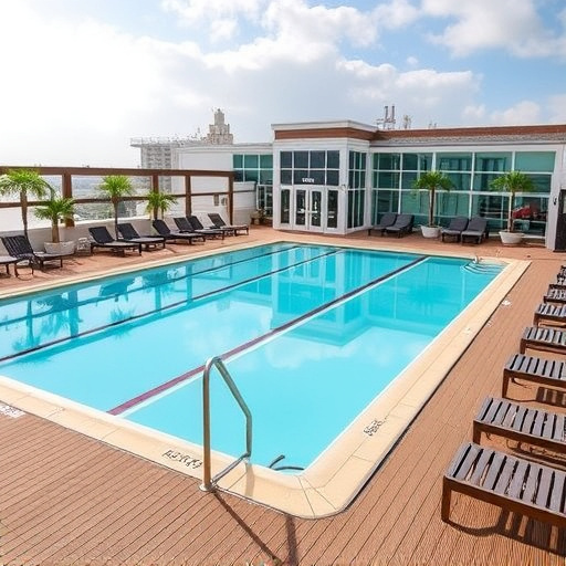 pool deck