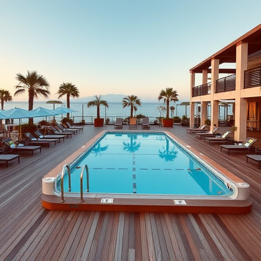 pool deck