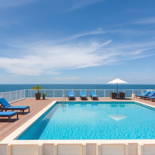 pool deck