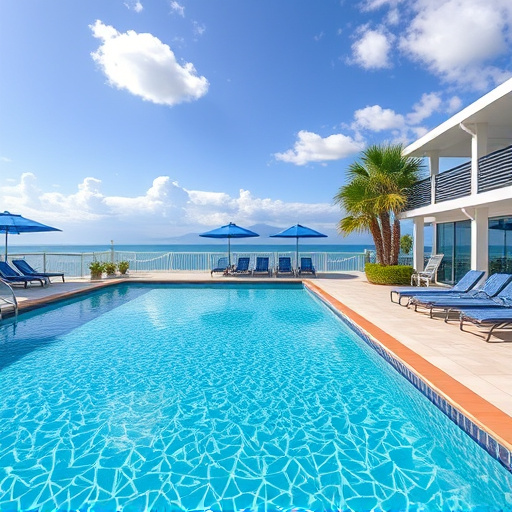 pool deck