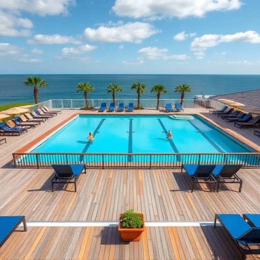 pool deck