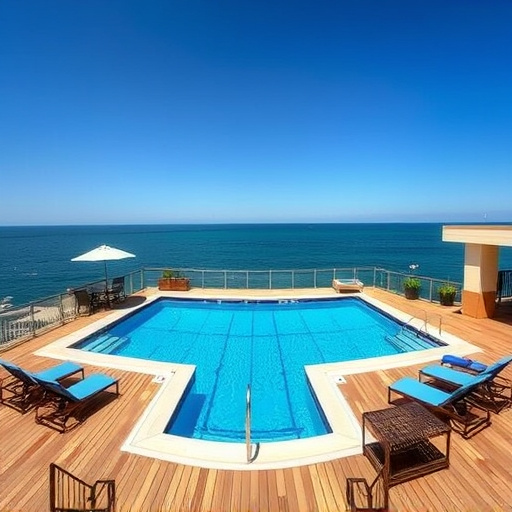 pool deck
