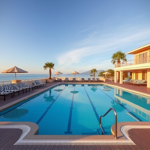 pool deck