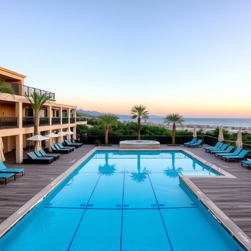 pool deck