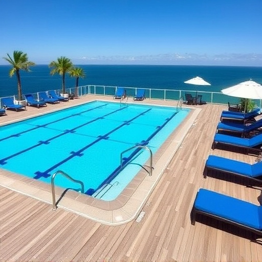pool deck