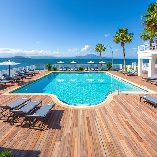 pool deck