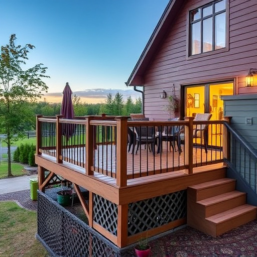 raised deck