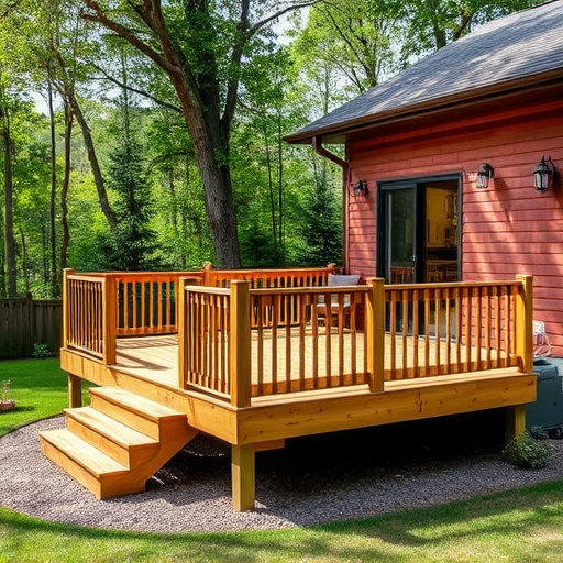 raised deck