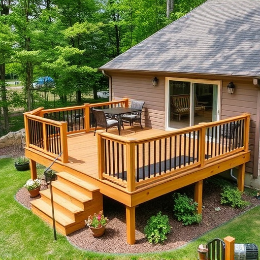 raised deck