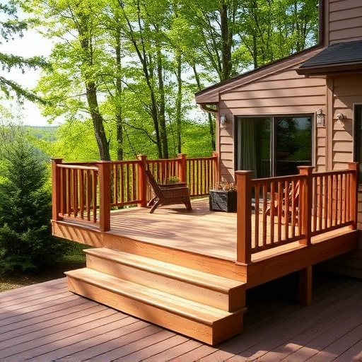 raised deck