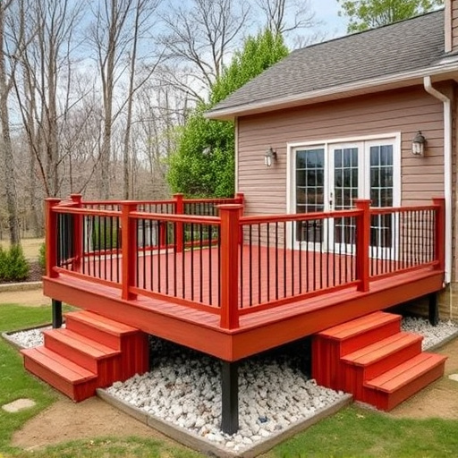 raised deck