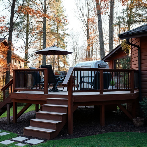 raised deck