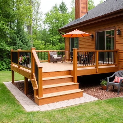 raised deck