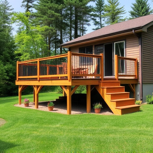 raised deck