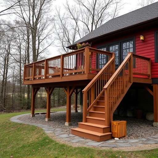 raised deck