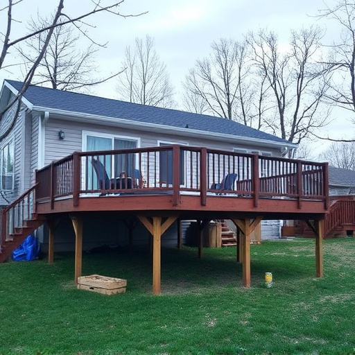 raised deck