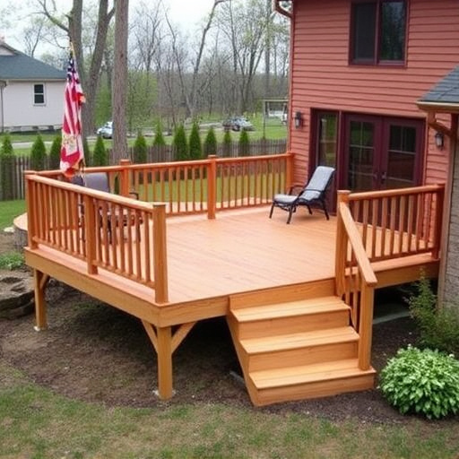 raised deck
