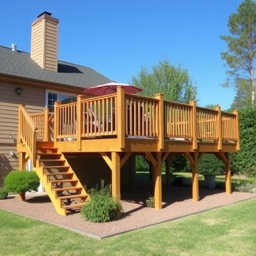 raised deck