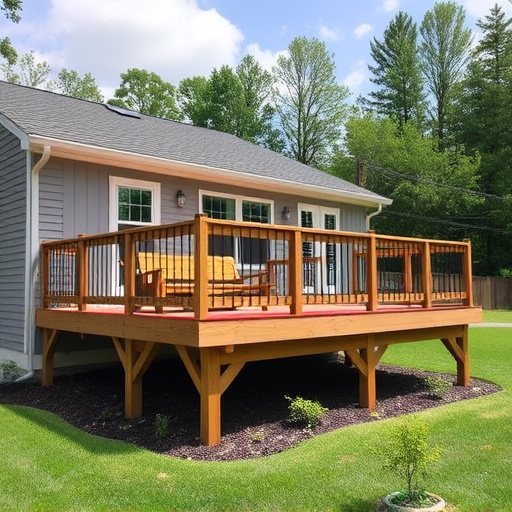 raised deck