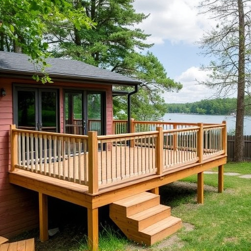 raised deck