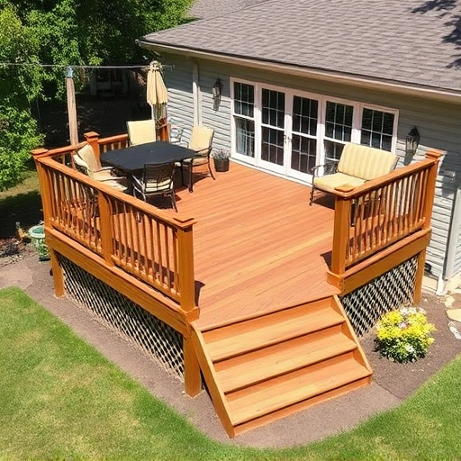 raised deck