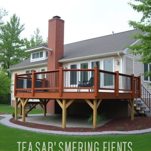 raised deck