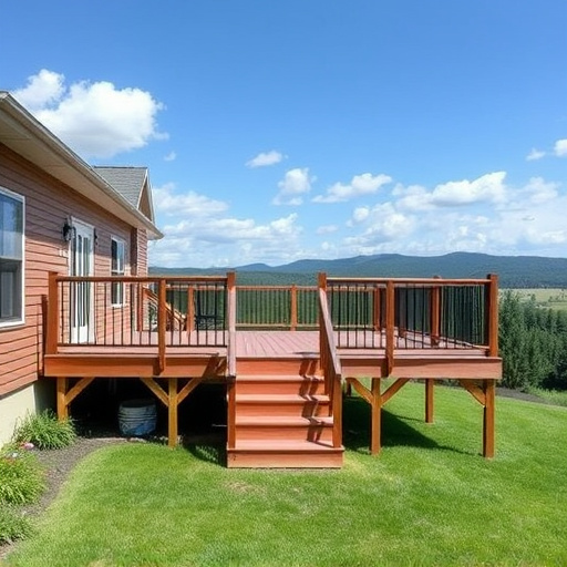 raised deck