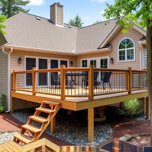 raised deck