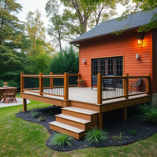 raised deck