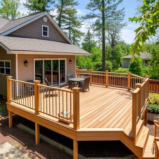 raised deck