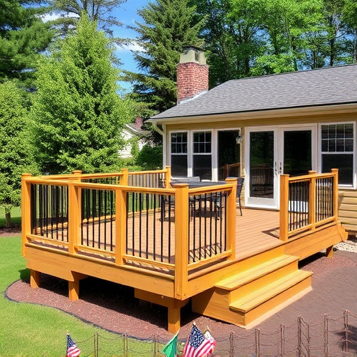 raised deck