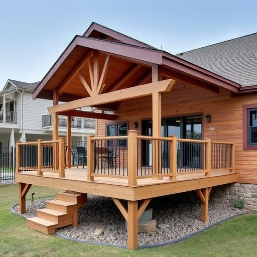 raised deck