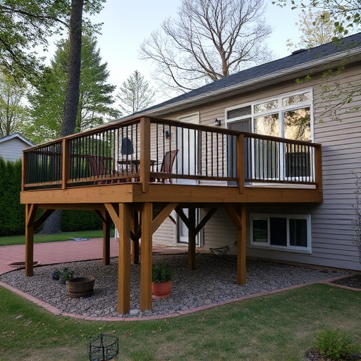 raised deck