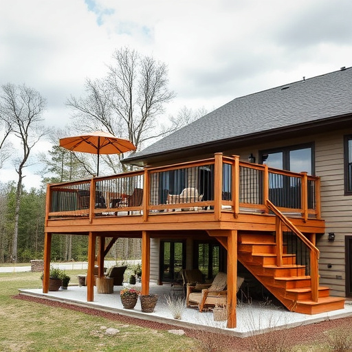 raised deck