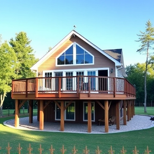 raised deck