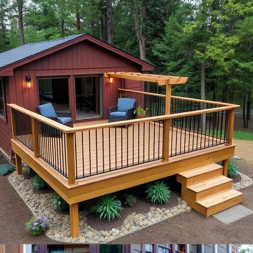 raised deck