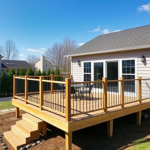 raised deck