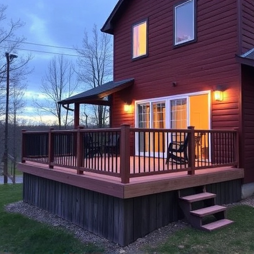 raised deck