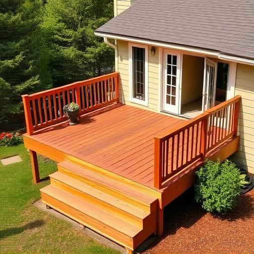 raised deck
