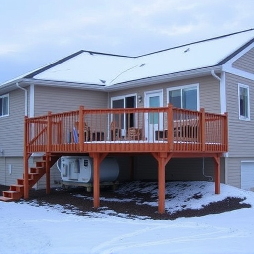 raised deck