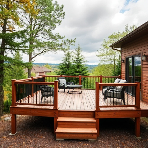 raised deck