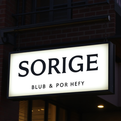 Signage design