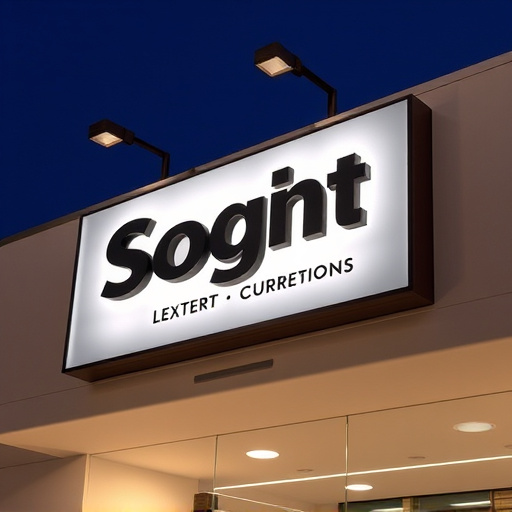 Signage design