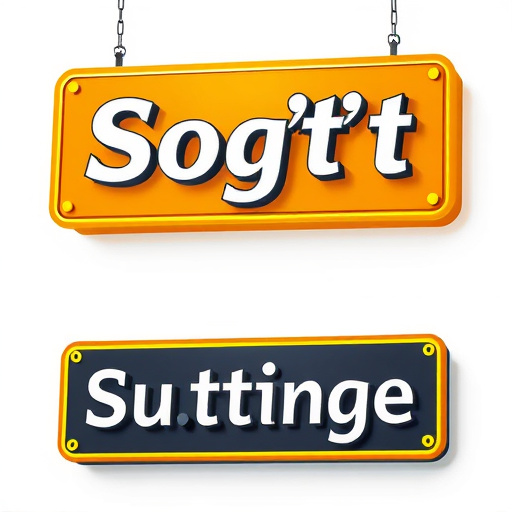 Signage design