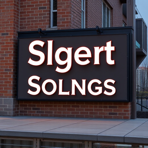 Signage design