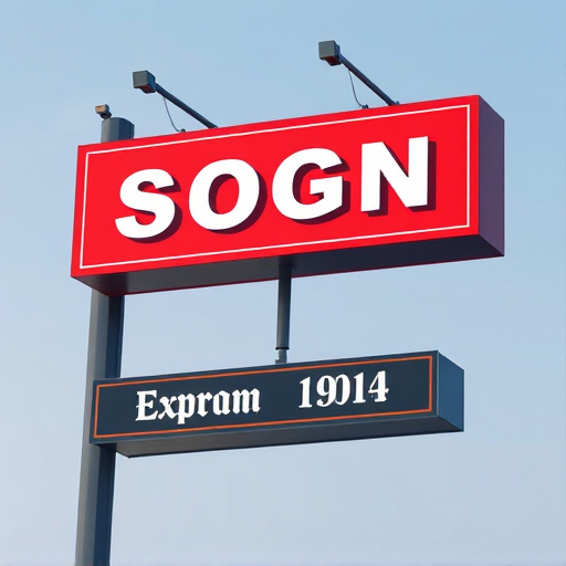 Signage design