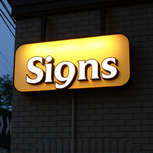 Signage design
