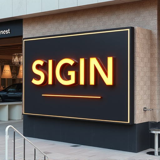 Signage design