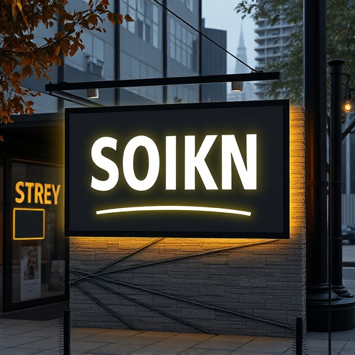 Signage design