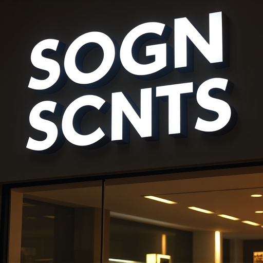 Signage design